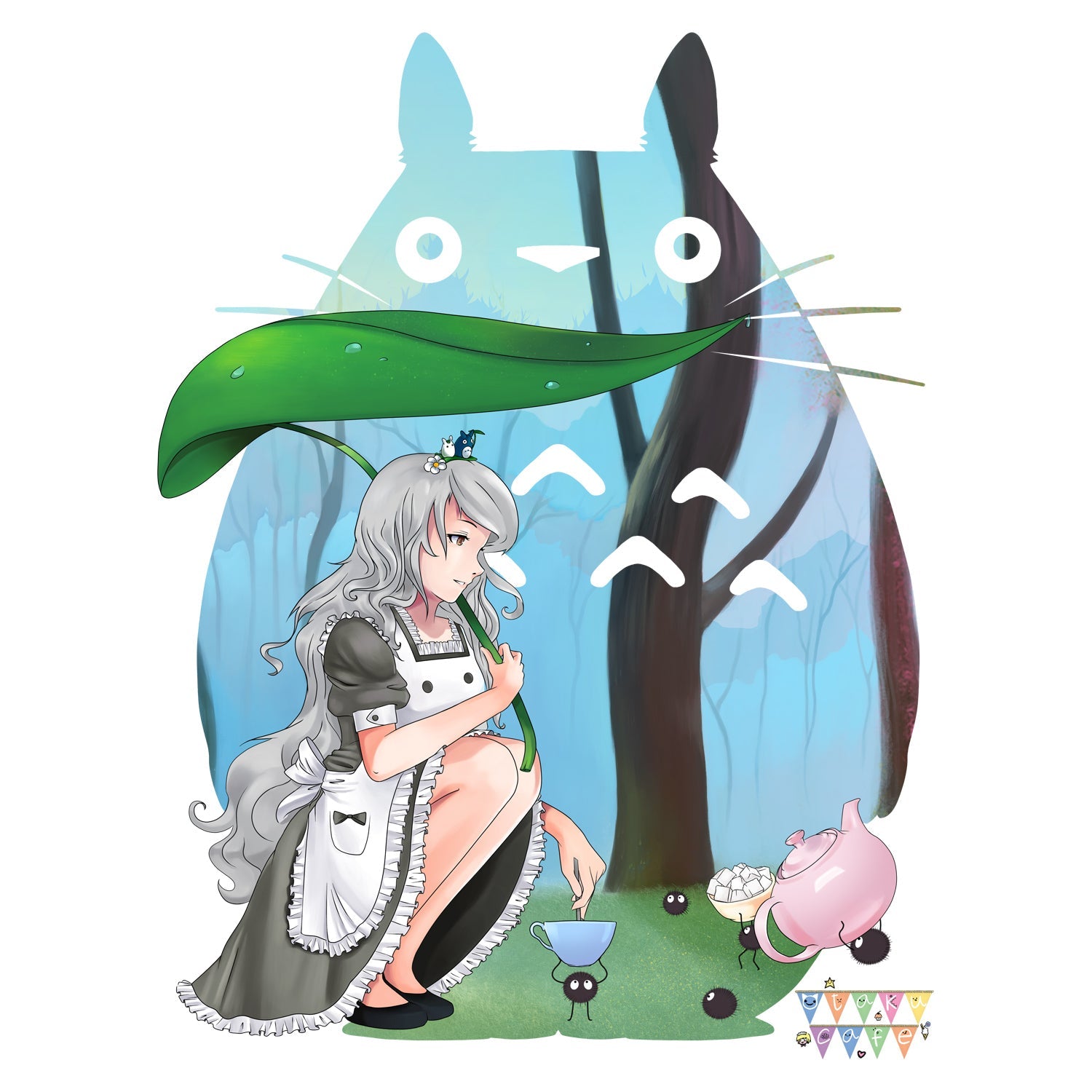 Otaku Caf̩e Toto Official Men's T-shirt ()