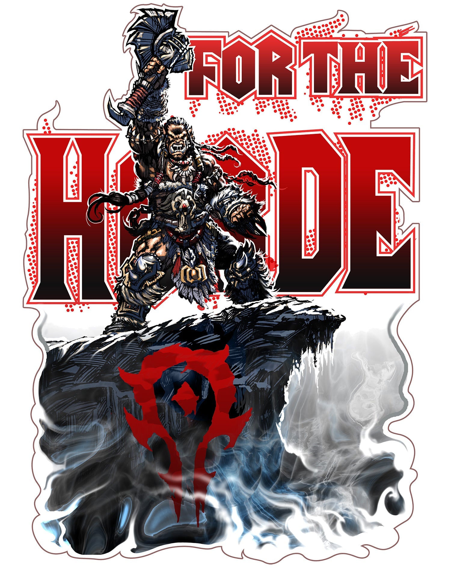 Warcraft Horde Official Men's T-shirt ()