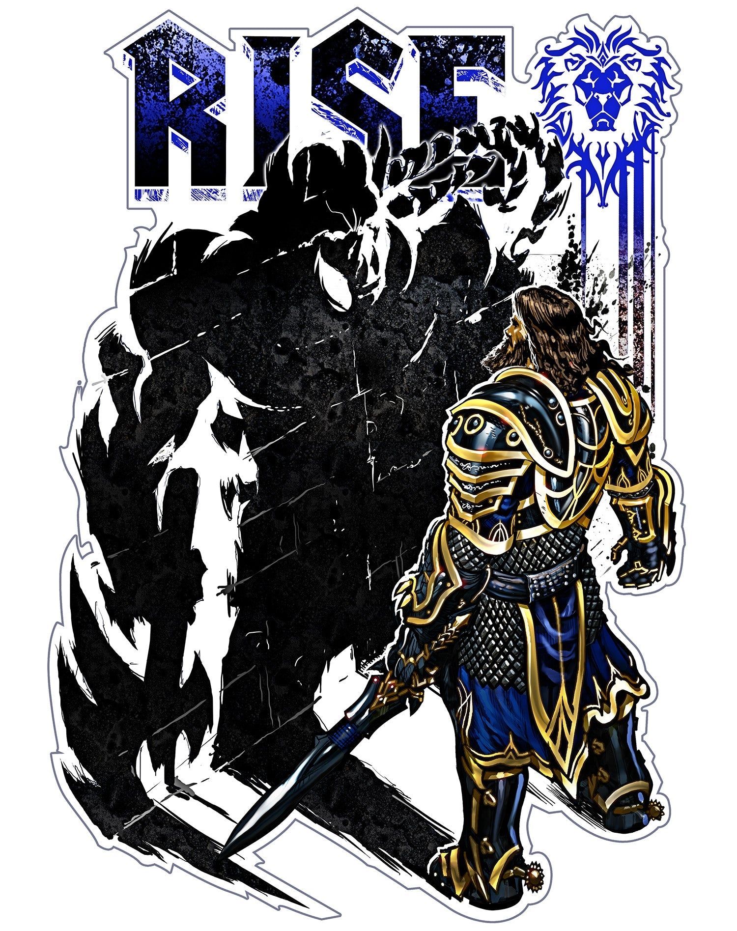 Warcraft Rise Official Men's T-shirt ()