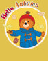 Paddington Bear Adventures Badge Hello Autumn Official Youth T-Shirt