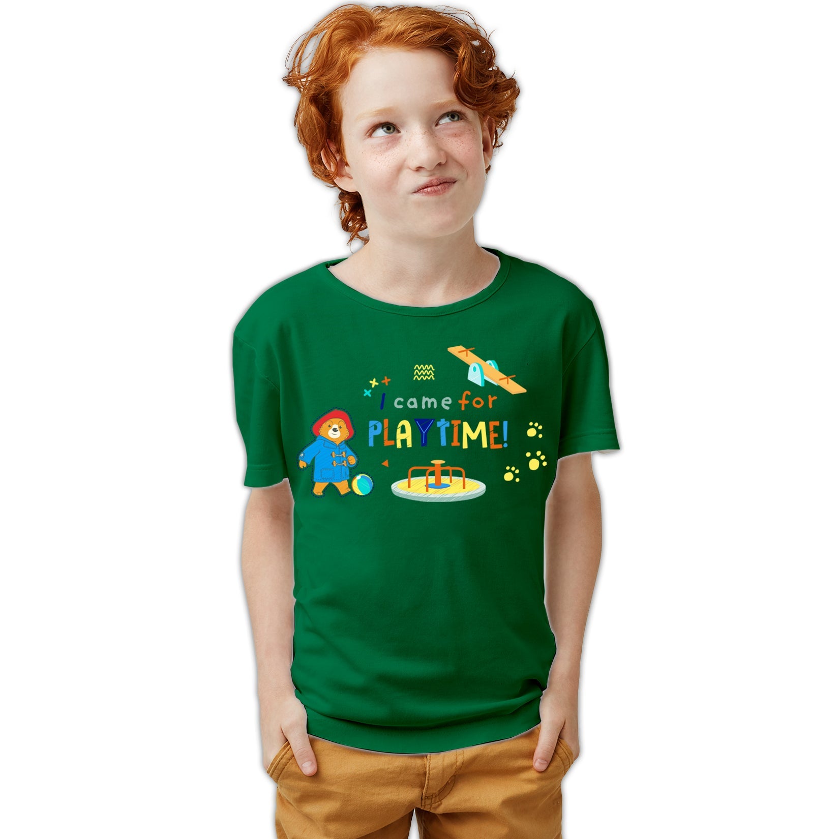Paddington Bear Adventures Meme Playtime Official Youth T-Shirt