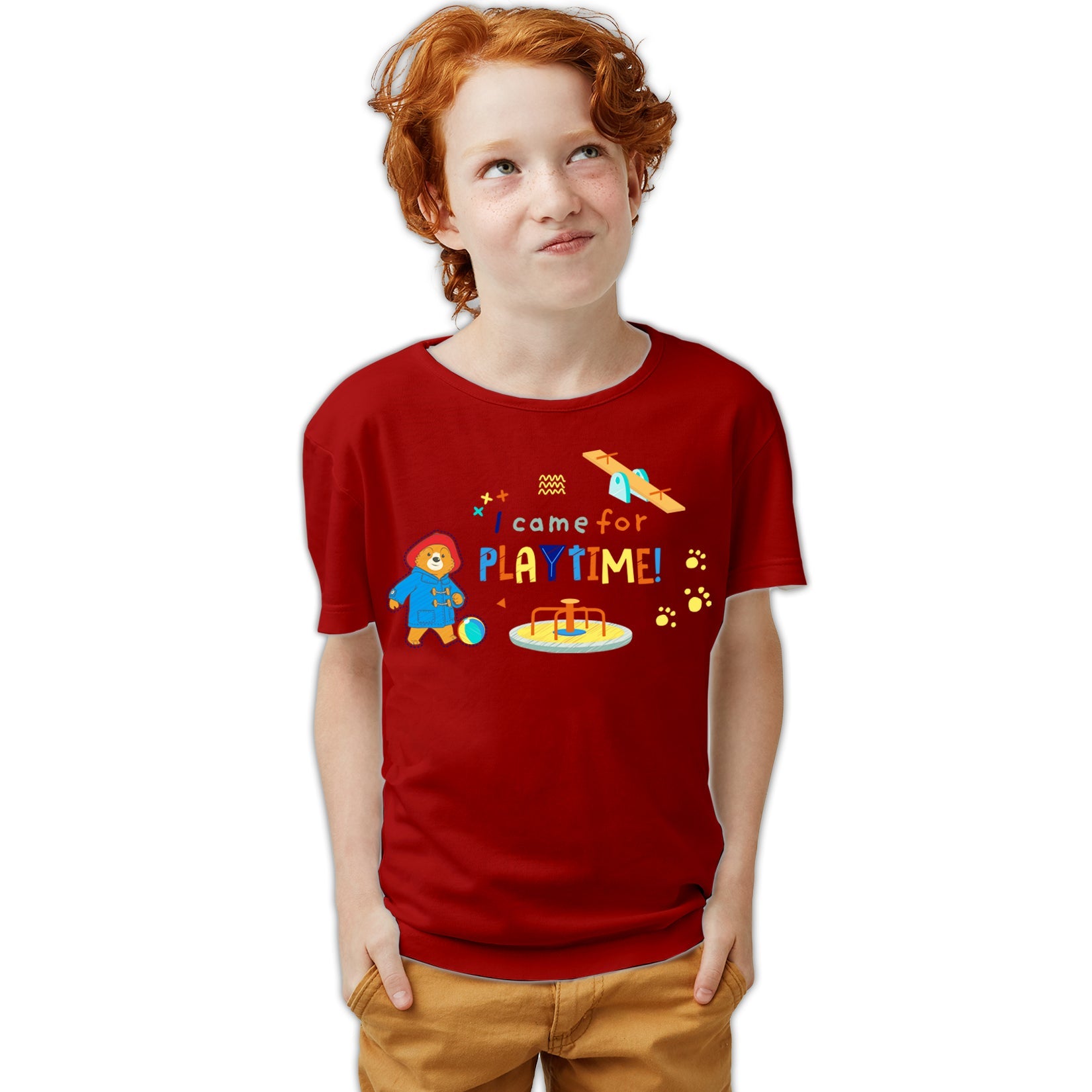 Paddington Bear Adventures Meme Playtime Official Youth T-Shirt