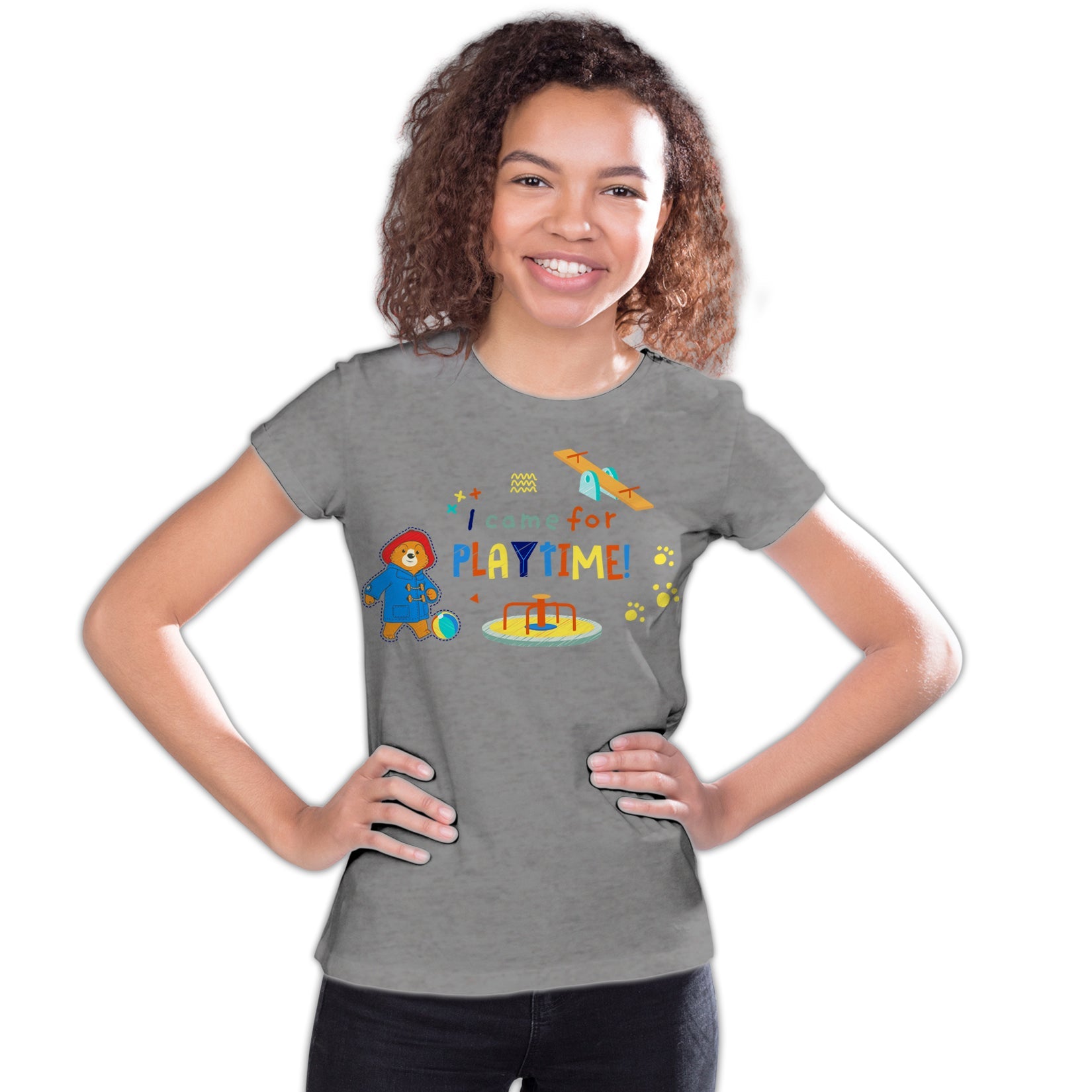 Paddington Bear Adventures Meme Playtime Official Youth T-Shirt