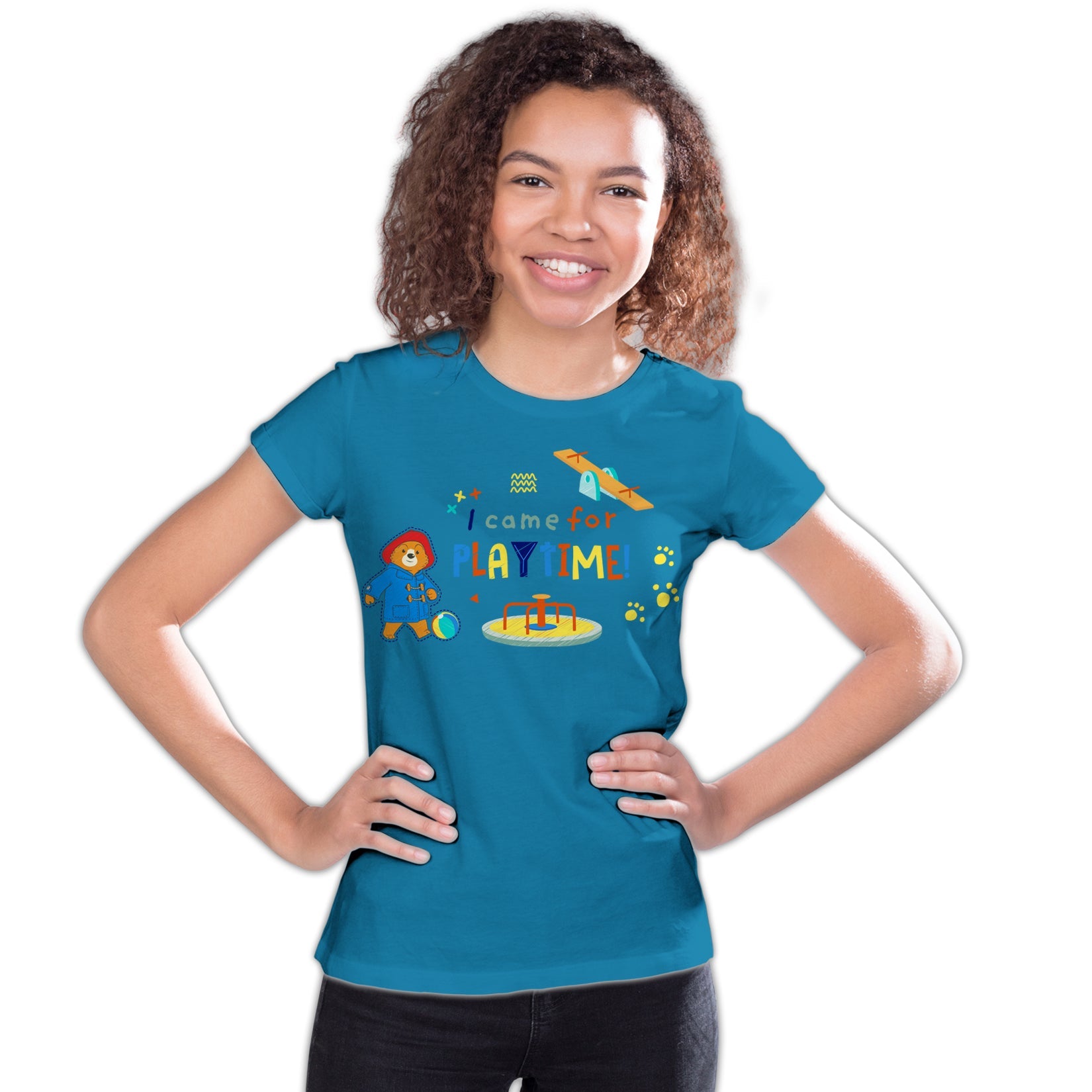 Paddington Bear Adventures Meme Playtime Official Youth T-Shirt