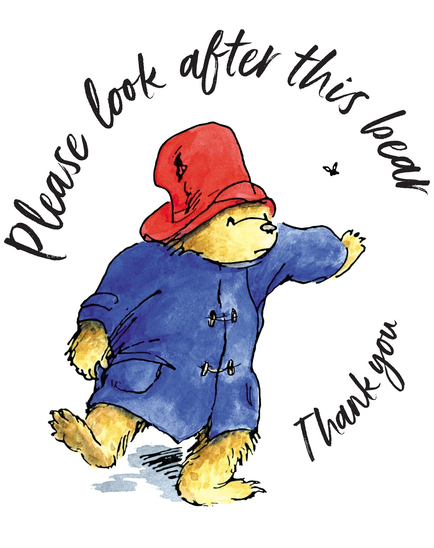 Paddington Bear Classics Please Look After Official Women's T-Shirt ()