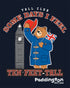 Paddington Bear Collegiate Splash Big Ben Official Youth T-Shirt
