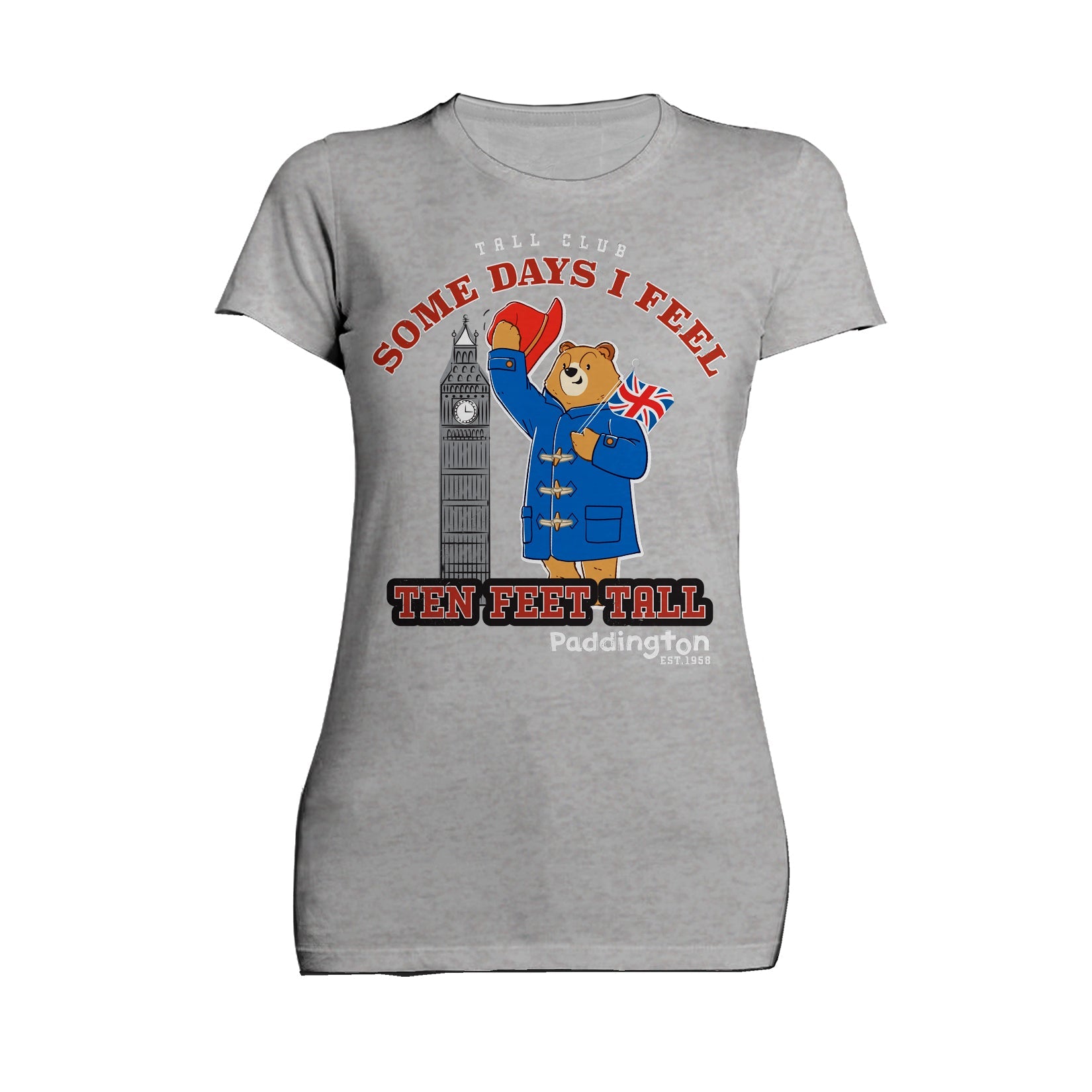 Paddington Bear Collegiate Splash Big Ben Women's T-Shirt