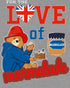 Paddington Bear Collegiate Splash Love Marmalade Official Youth T-Shirt