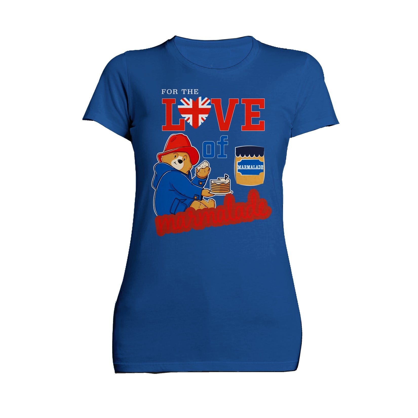 Paddington Bear Collegiate Splash Love Marmalade Women's T-Shirt