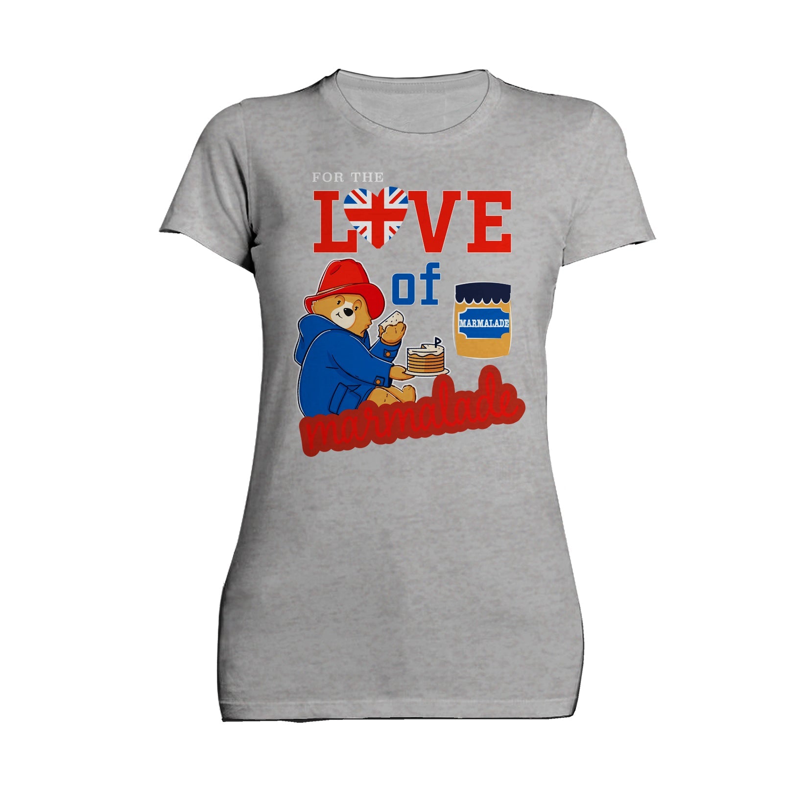 Paddington Bear Collegiate Splash Love Marmalade Women's T-Shirt