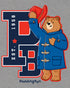Paddington Bear Collegiate Splash Team Varsity Official Youth T-Shirt