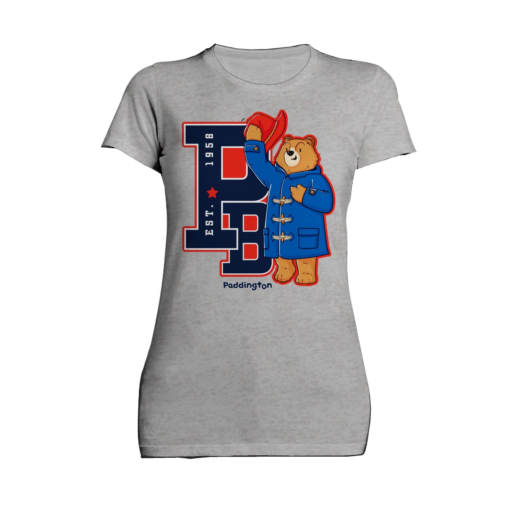 Paddington Bear Collegiate Splash Team Varsity Women's T-Shirt