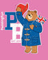 Paddington Bear Collegiate Splash Team Vintage Women's T-Shirt