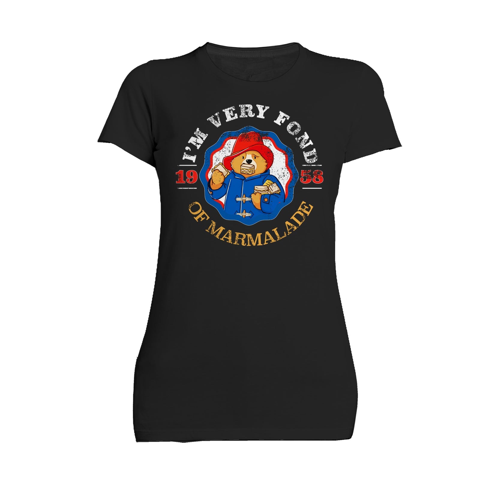 Paddington Bear Collegiate Varsity Marmalade Women's T-Shirt