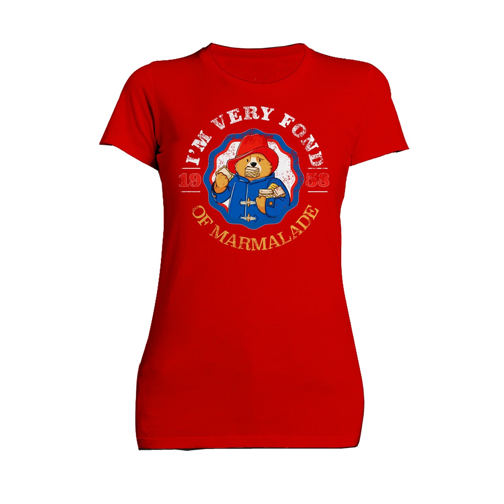 Paddington Bear Collegiate Varsity Marmalade Women's T-Shirt