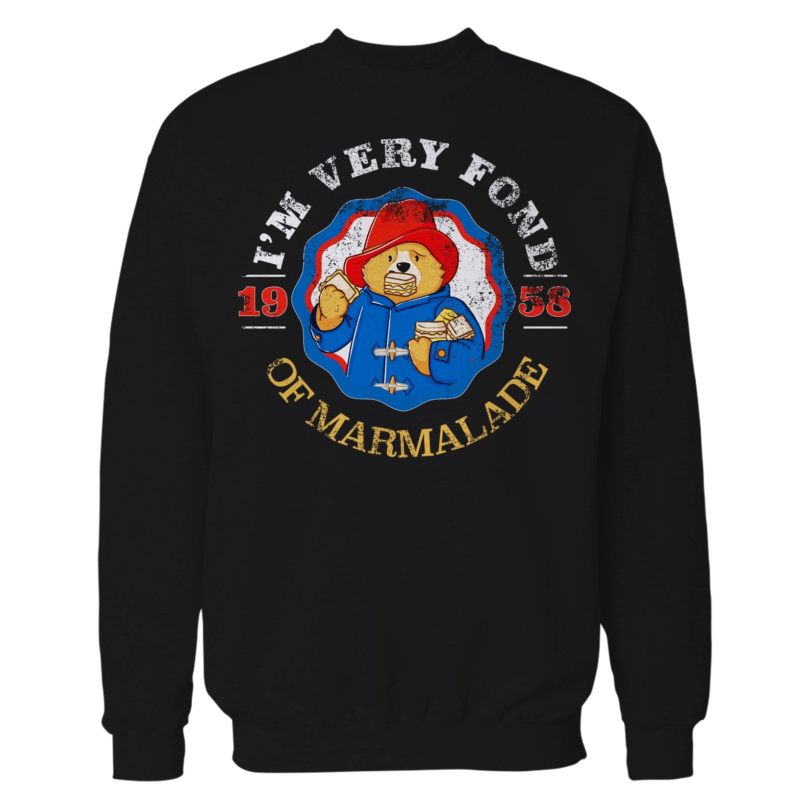Paddington Bear Collegiate Varsity Marmalade Official Sweatshirt