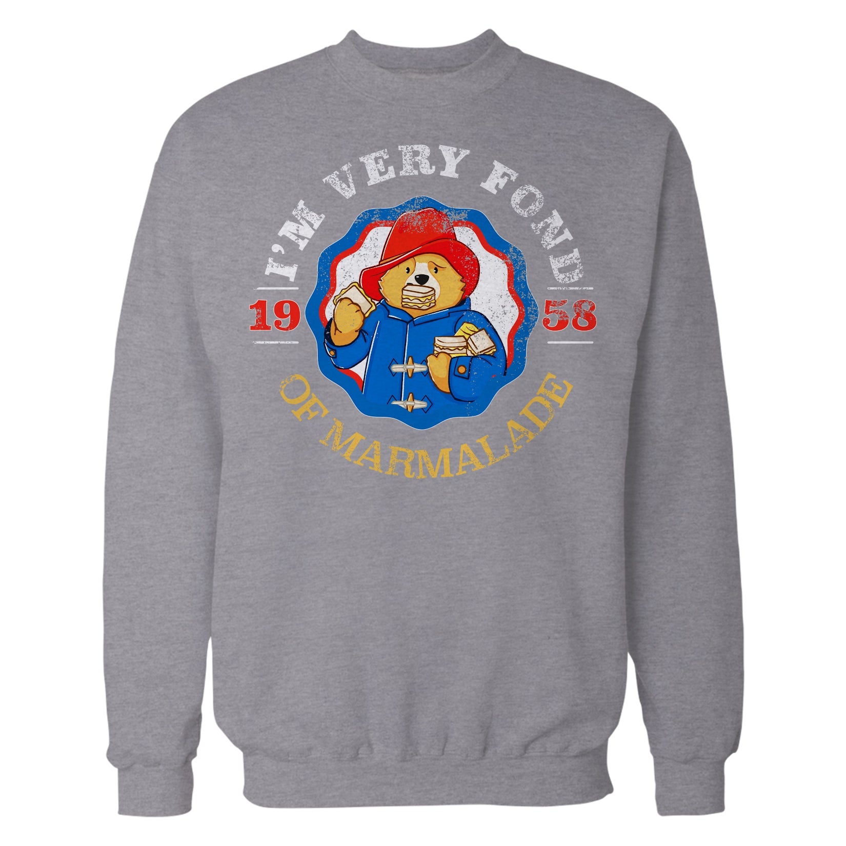 Paddington Bear Collegiate Varsity Marmalade Official Sweatshirt