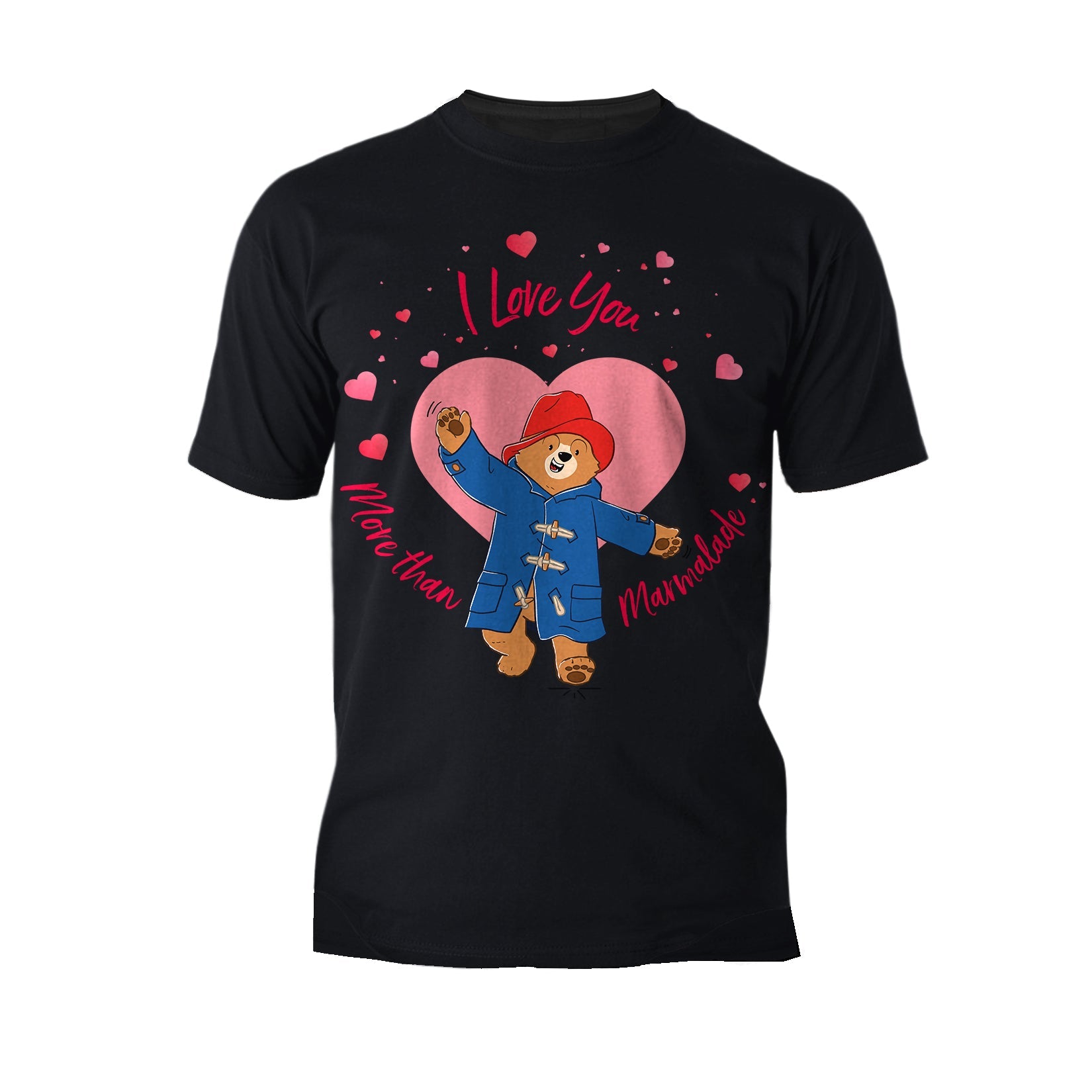 Paddington Bear Love Marmalade Big Hearts Men's T-Shirt