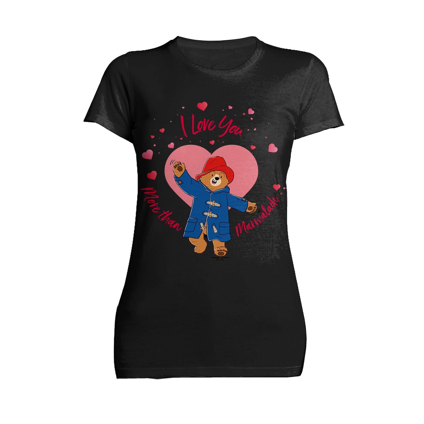 Paddington Bear Love Marmalade Big Hearts Women's T-Shirt