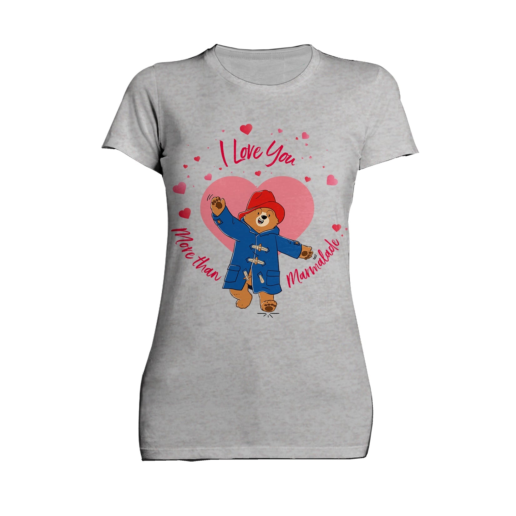 Paddington Bear Love Marmalade Big Hearts Women's T-Shirt