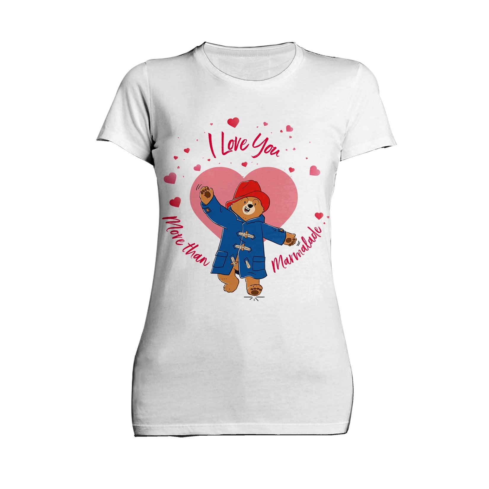 Paddington Bear Love Marmalade Big Hearts Women's T-Shirt