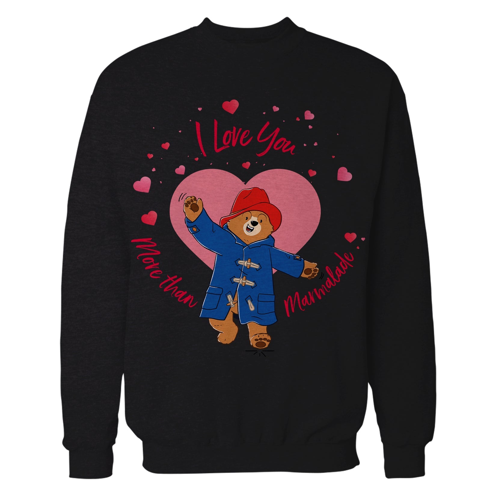 Paddington Bear Love Marmalade Big Heart Official Sweatshirt