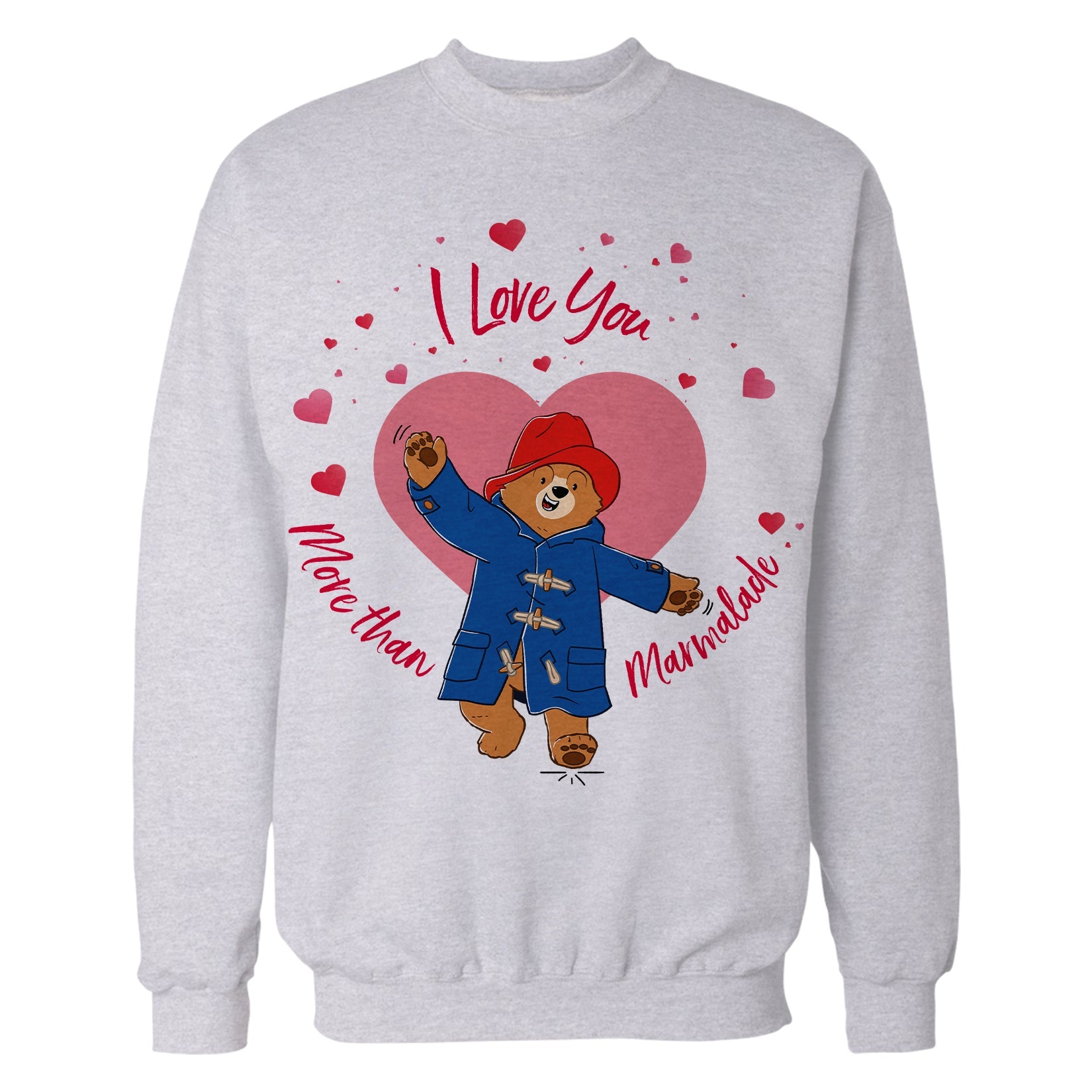 Paddington Bear Love Marmalade Big Heart Official Sweatshirt