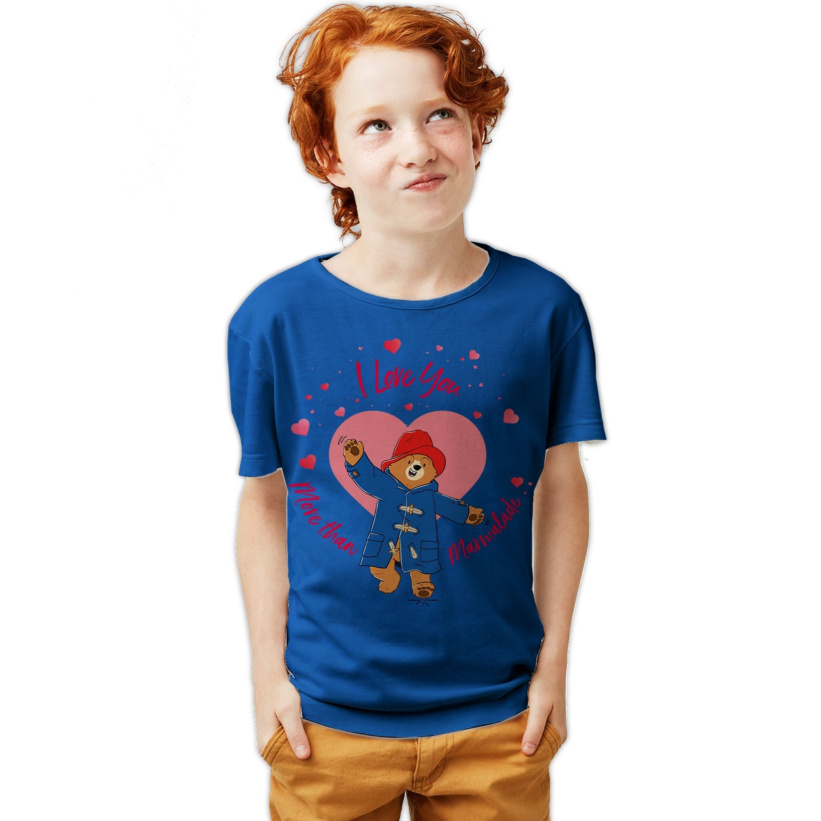 Paddington Bear Love Marmalade Big Heart Official Youth T-Shirt