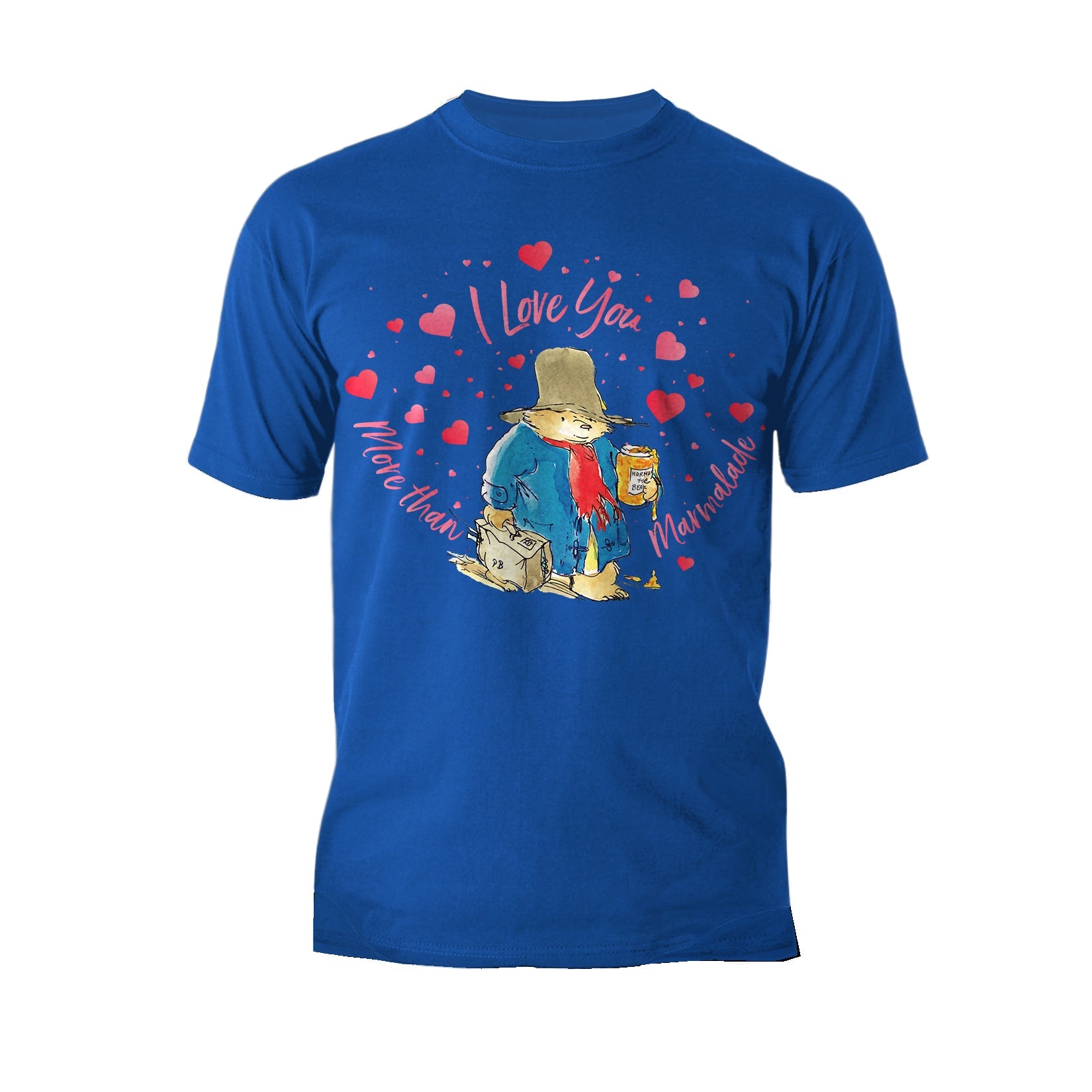 Paddington Bear Love Marmalade Little Hearts Men's T-Shirt