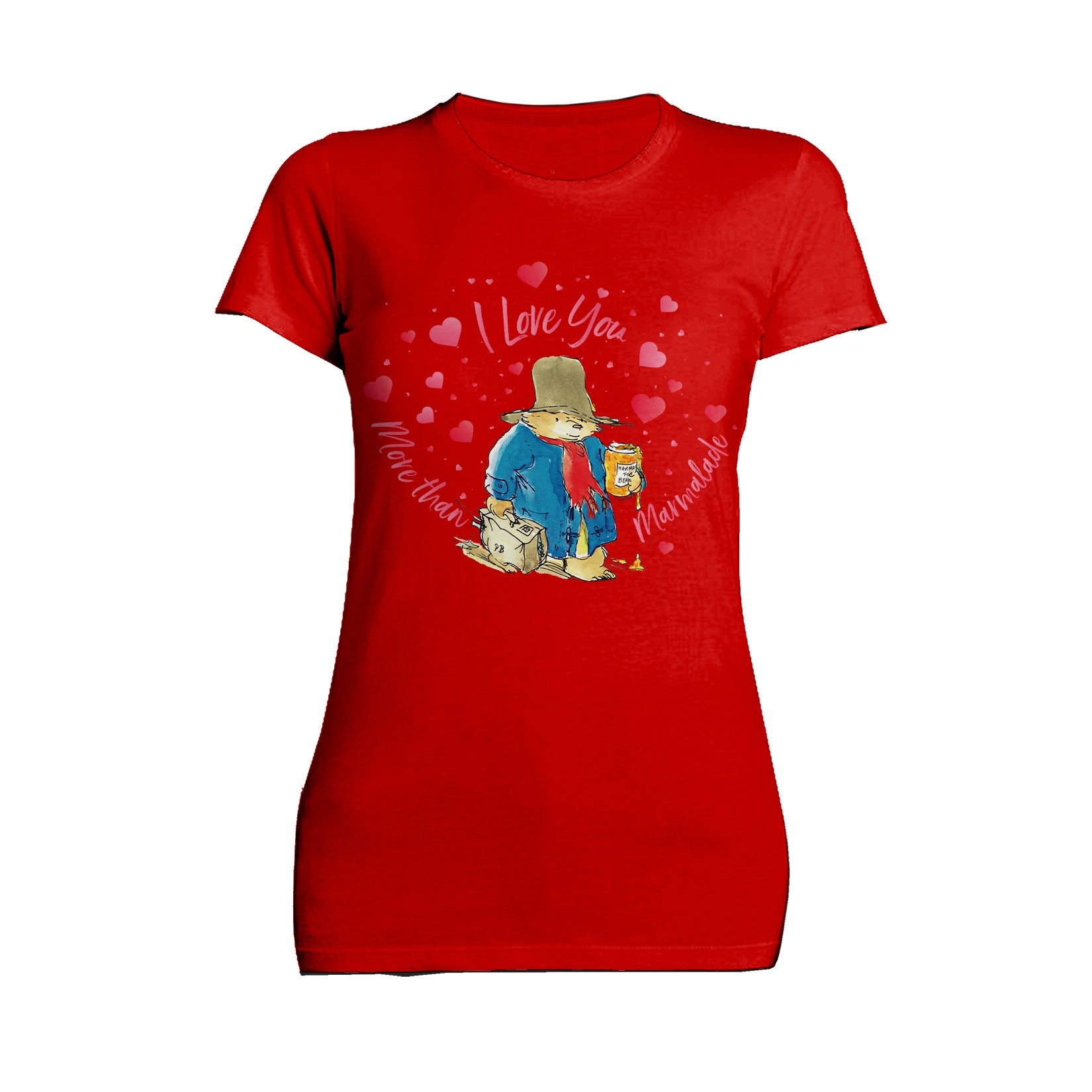 Paddington Bear Love Marmalade Little Hearts Women's T-Shirt