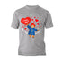 Paddington Bear Love Marmalade Red Hearts Men's T-Shirt