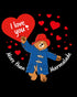 Paddington Bear Love Marmalade Red Hearts Women's T-Shirt