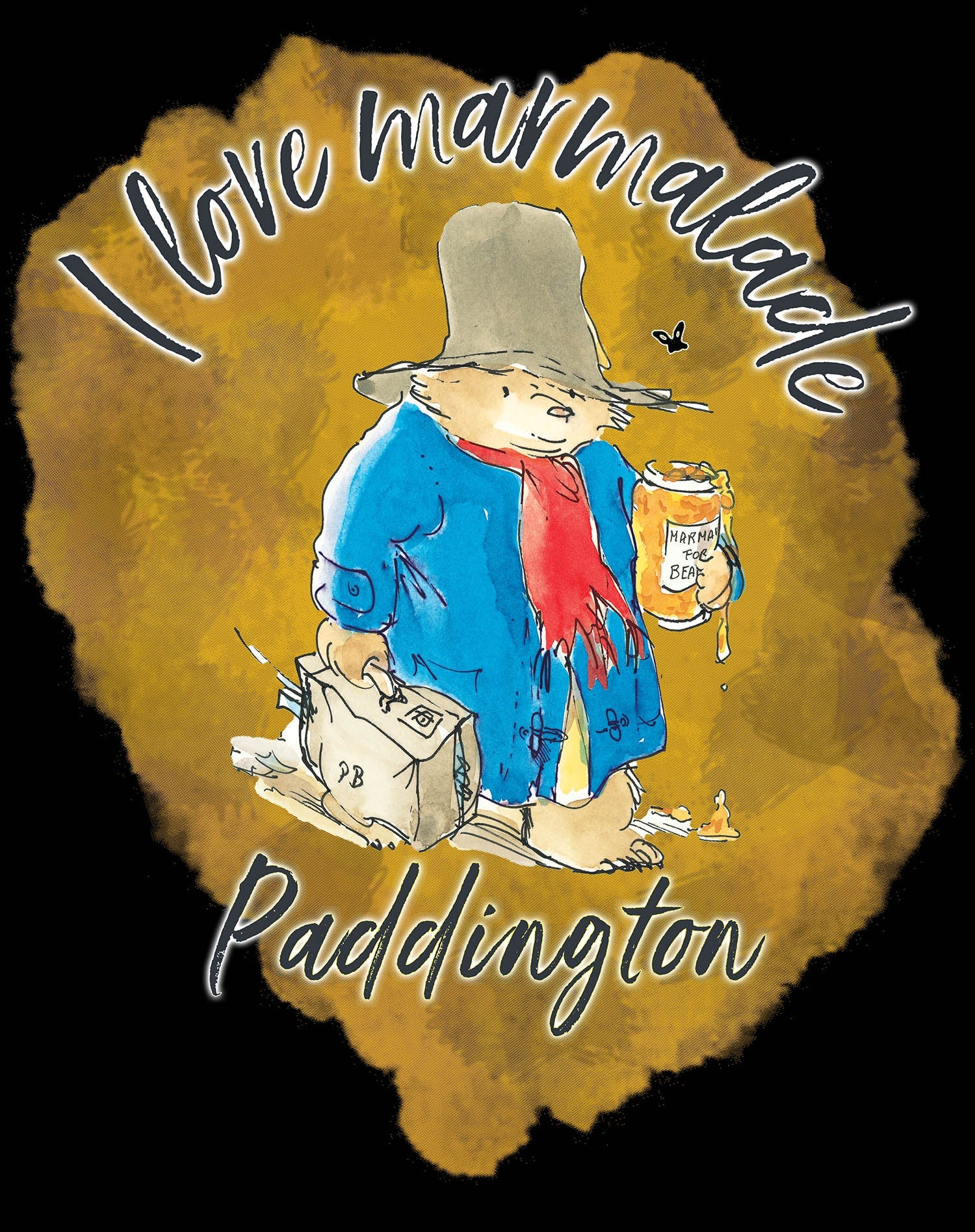 Paddington Bear Marmalade Splash Love Women's T-Shirt