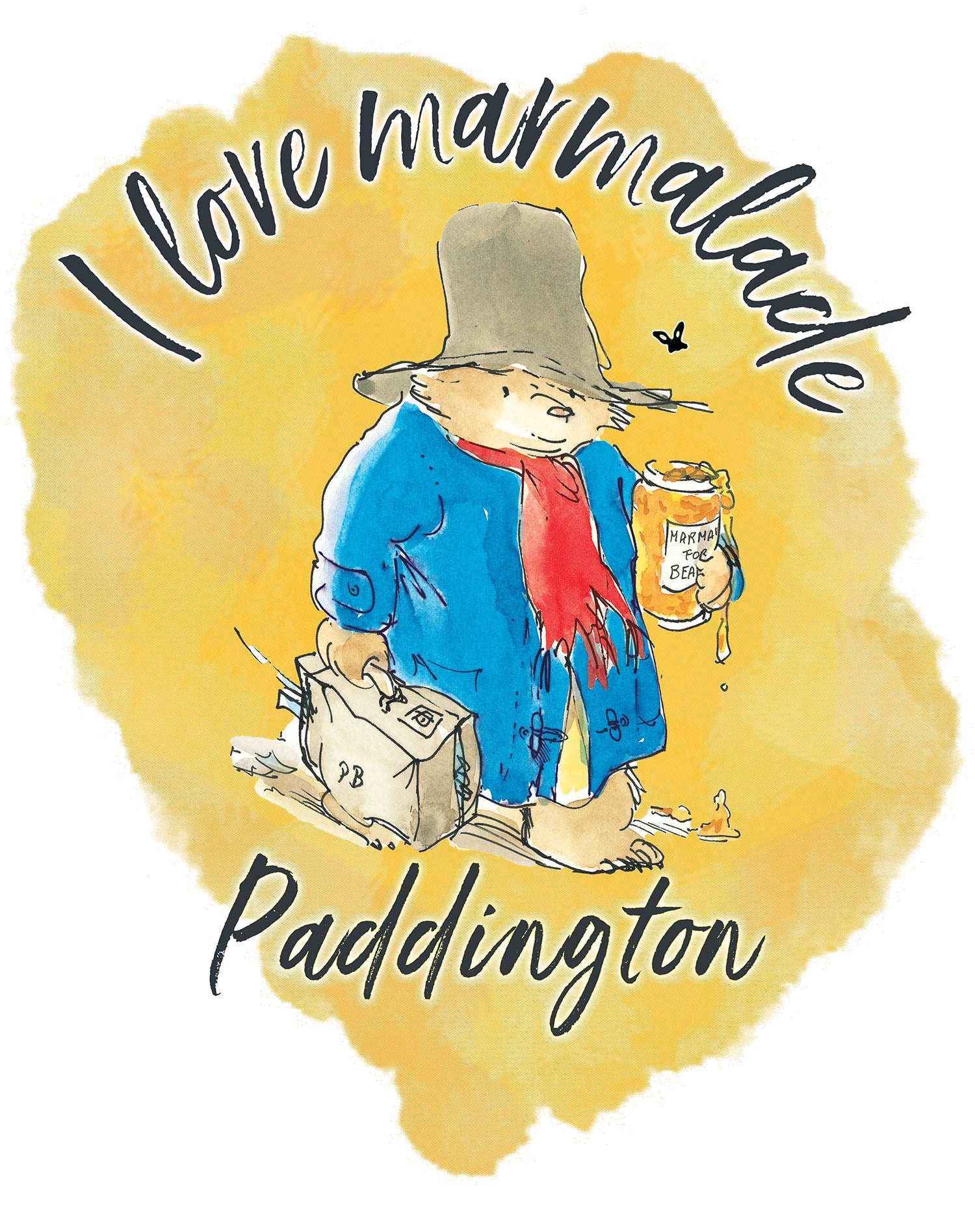 Paddington Bear Marmalade Splash Love Women's T-Shirt