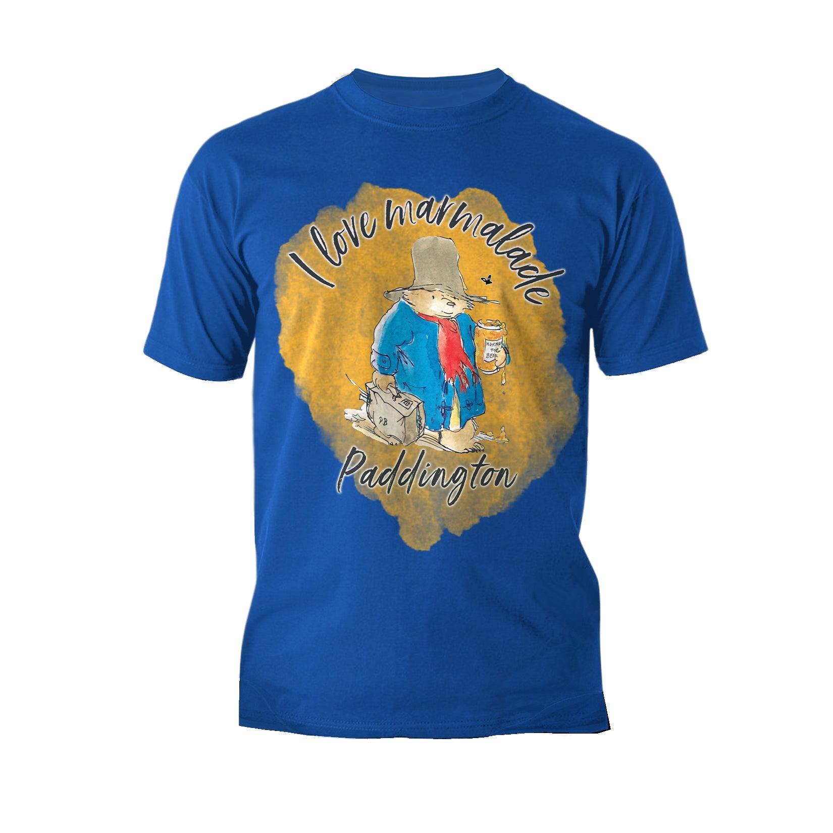 Paddington Bear Marmalade Splash Love Official Men's T-Shirt