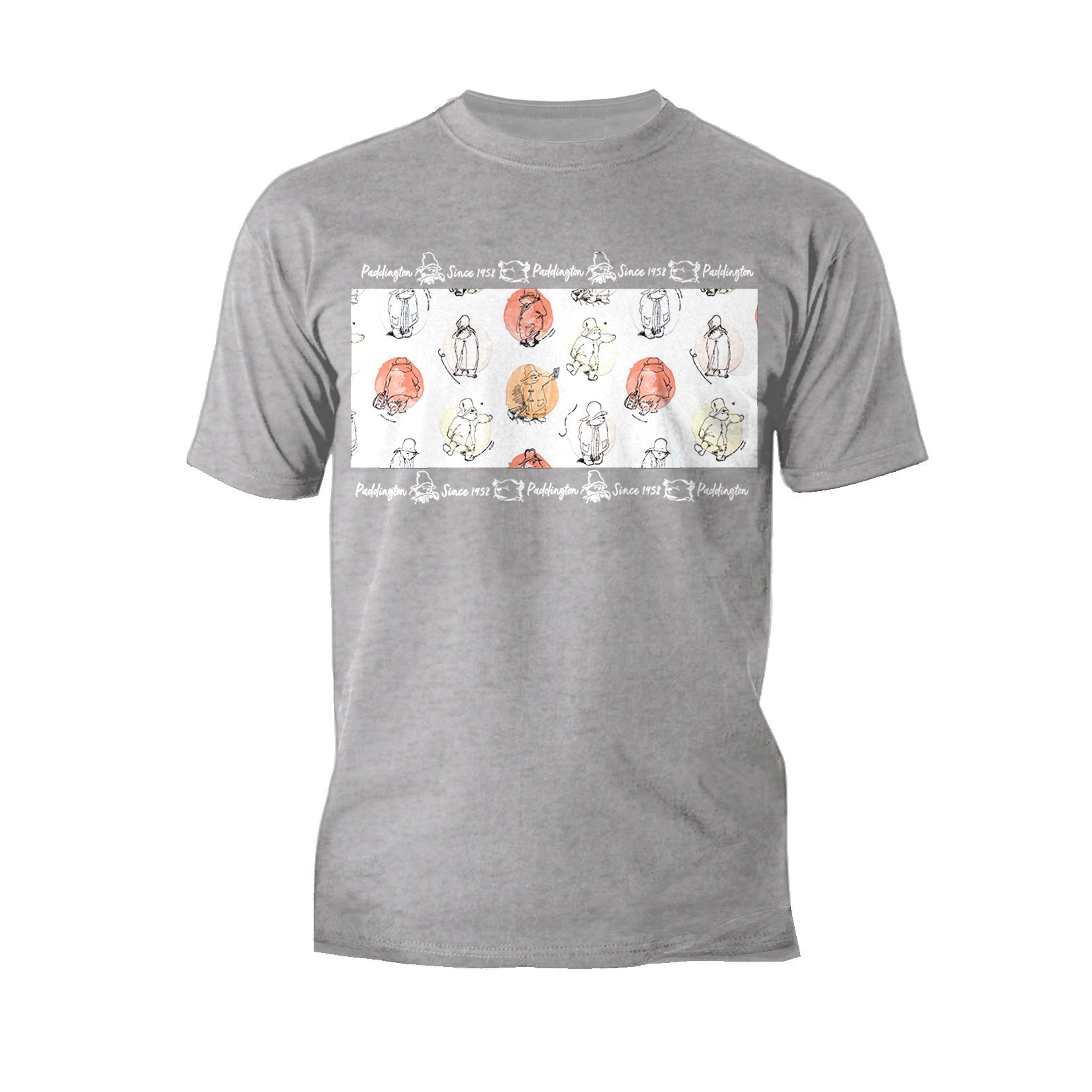 Paddington Bear Pattern Since 1958 Official Men's T-Shirt ()
