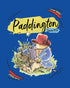 Paddington Bear Classics Portrait Picnic Official Women's T-Shirt (Royal )