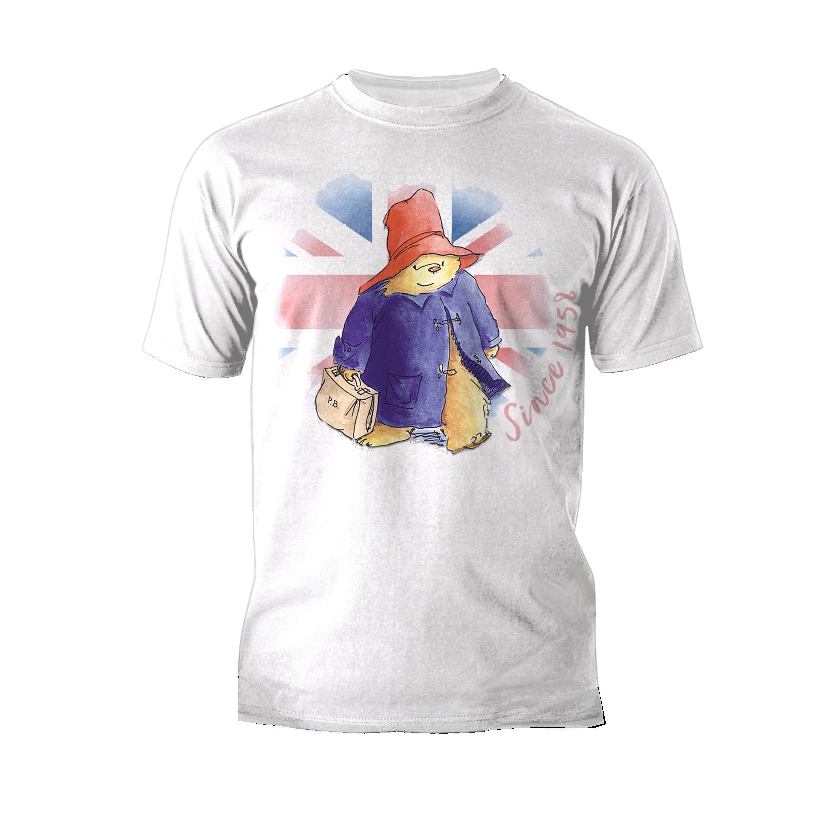 Paddington Bear Union Jack Official Men's T-Shirt ()