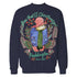 Paddington Bear Xmas Christmassy Holly Mistletoe Christmas Sweatshirt