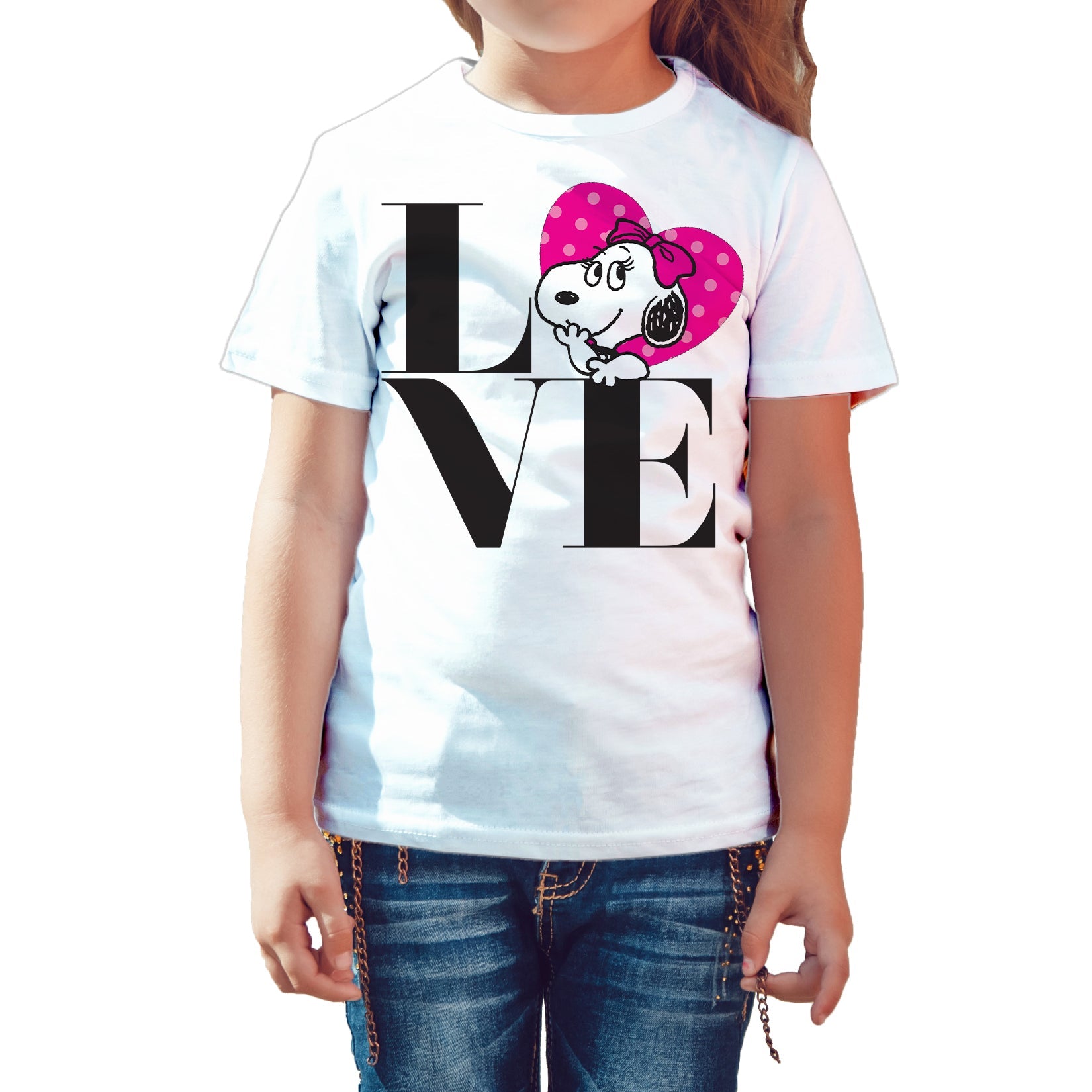 Peanuts Kids Belle Love Official Kid's T-Shirt