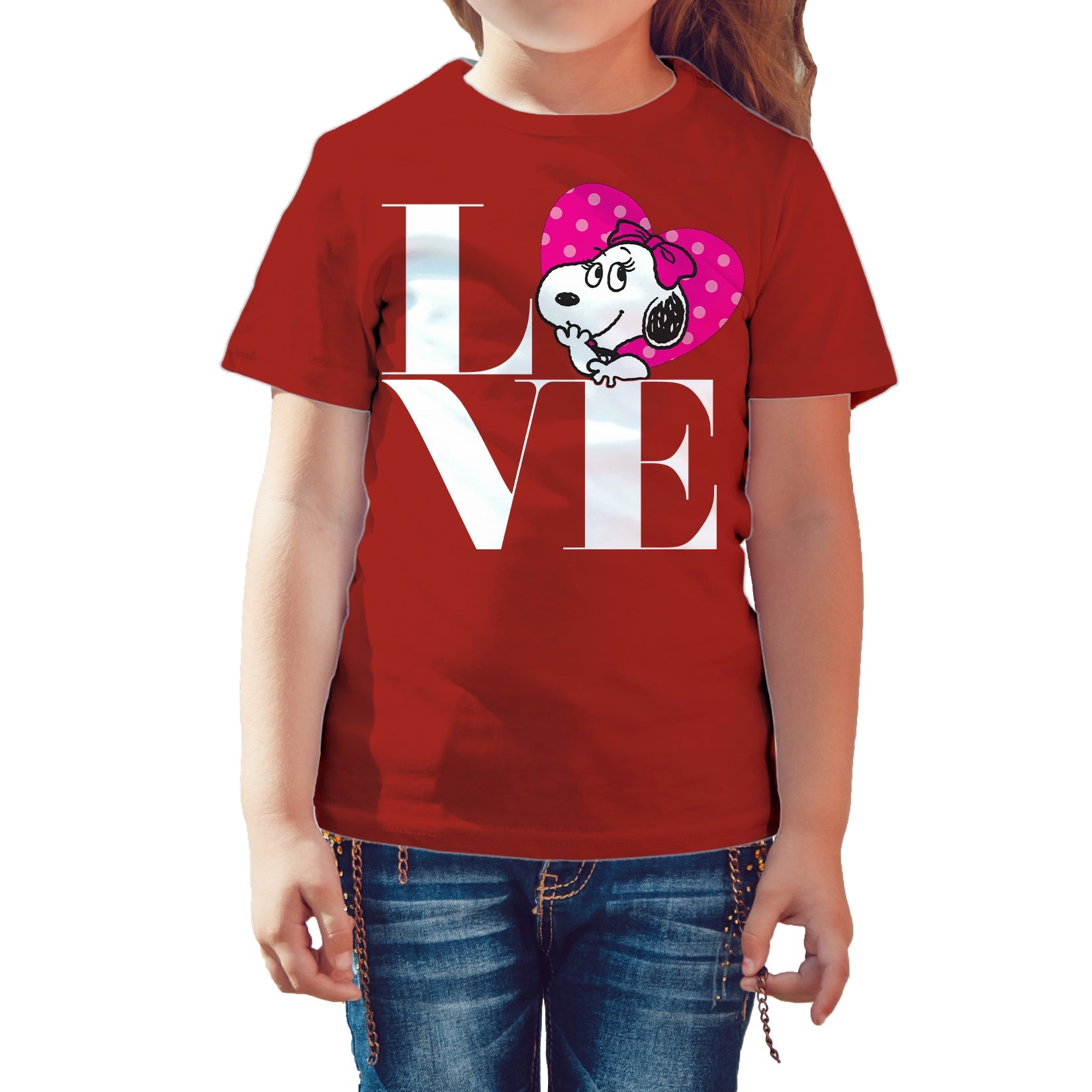 Peanuts Kids Belle Love Official Kid's T-Shirt