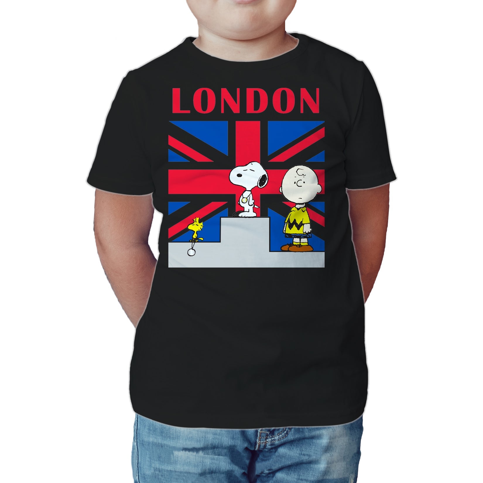 Peanuts Kids Gang Olympic Winners Official Kid's T-Shirt