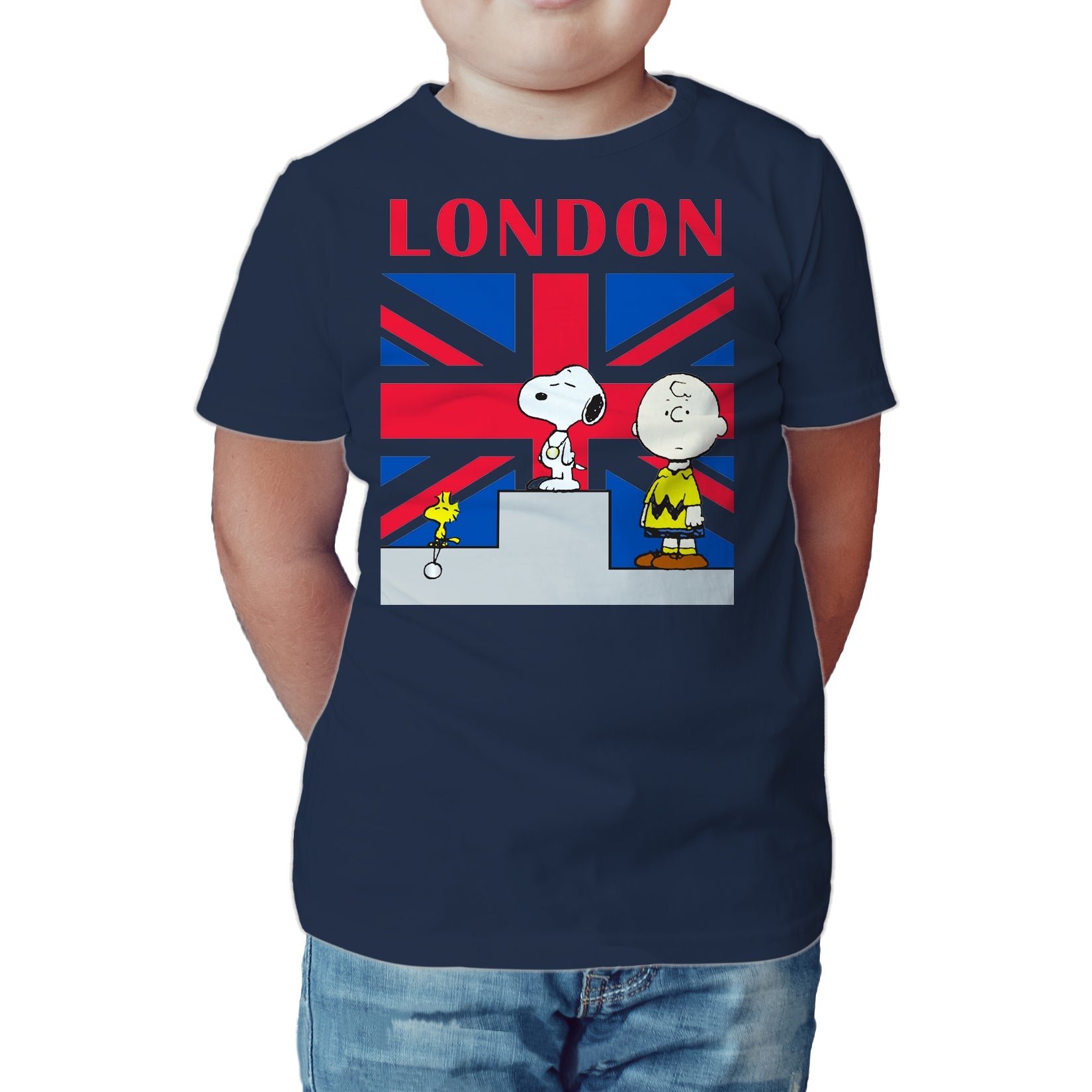 Peanuts Kids Gang Olympic Winners Official Kid's T-Shirt