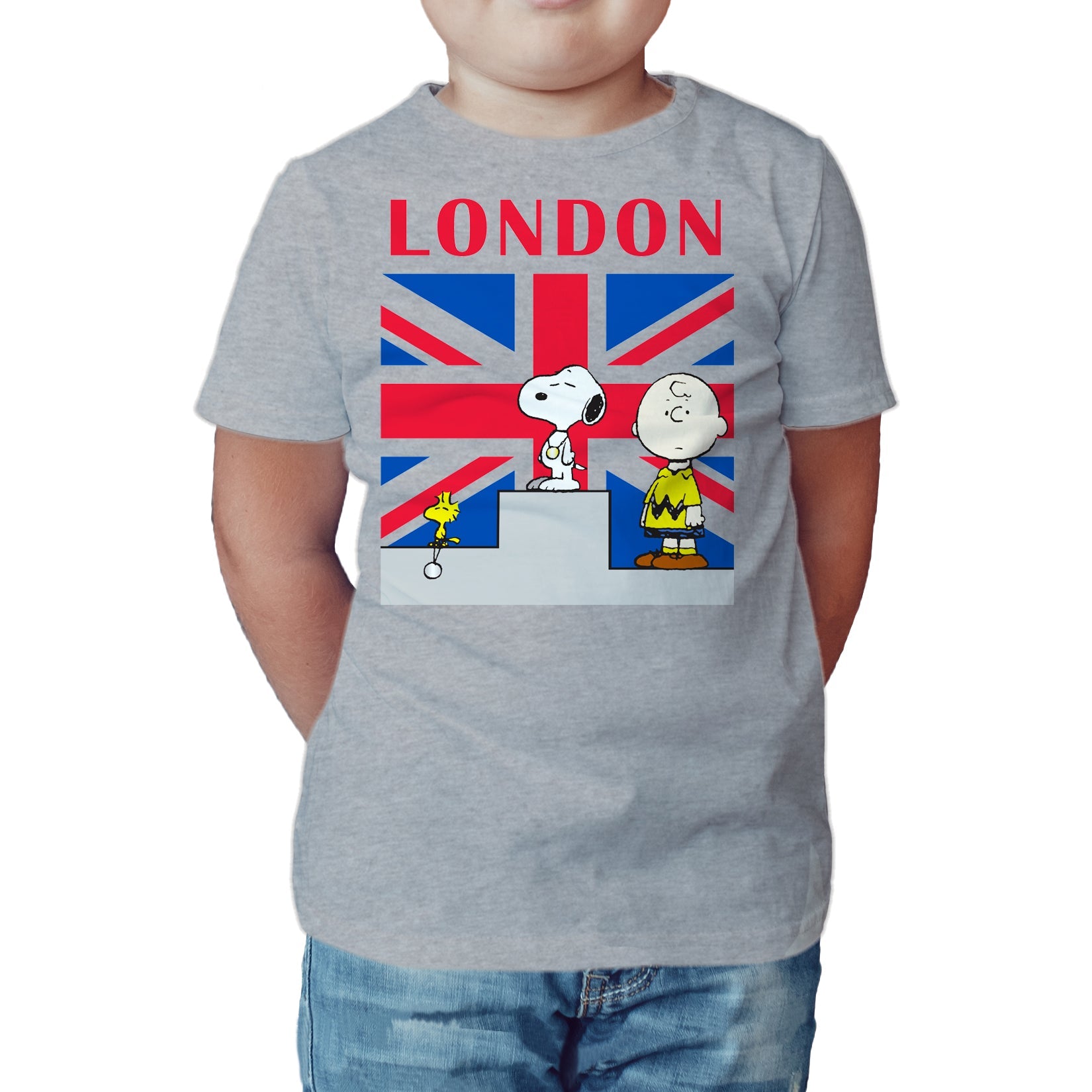 Peanuts Kids Gang Olympic Winners Official Kid's T-Shirt