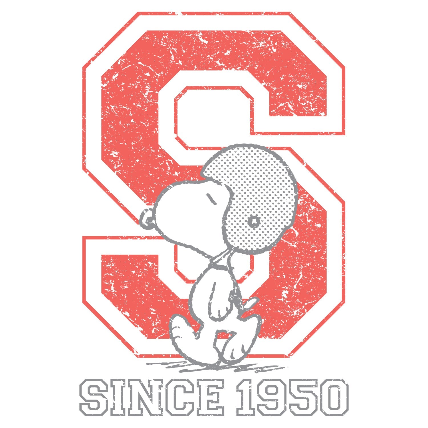Peanuts Kids Snoopy 1950 Quarterback Official Kid's T-Shirt