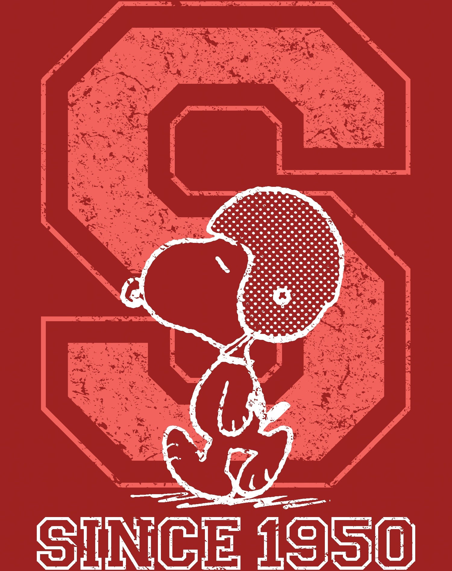 Peanuts Kids Snoopy 1950 Quarterback Official Kid's T-Shirt