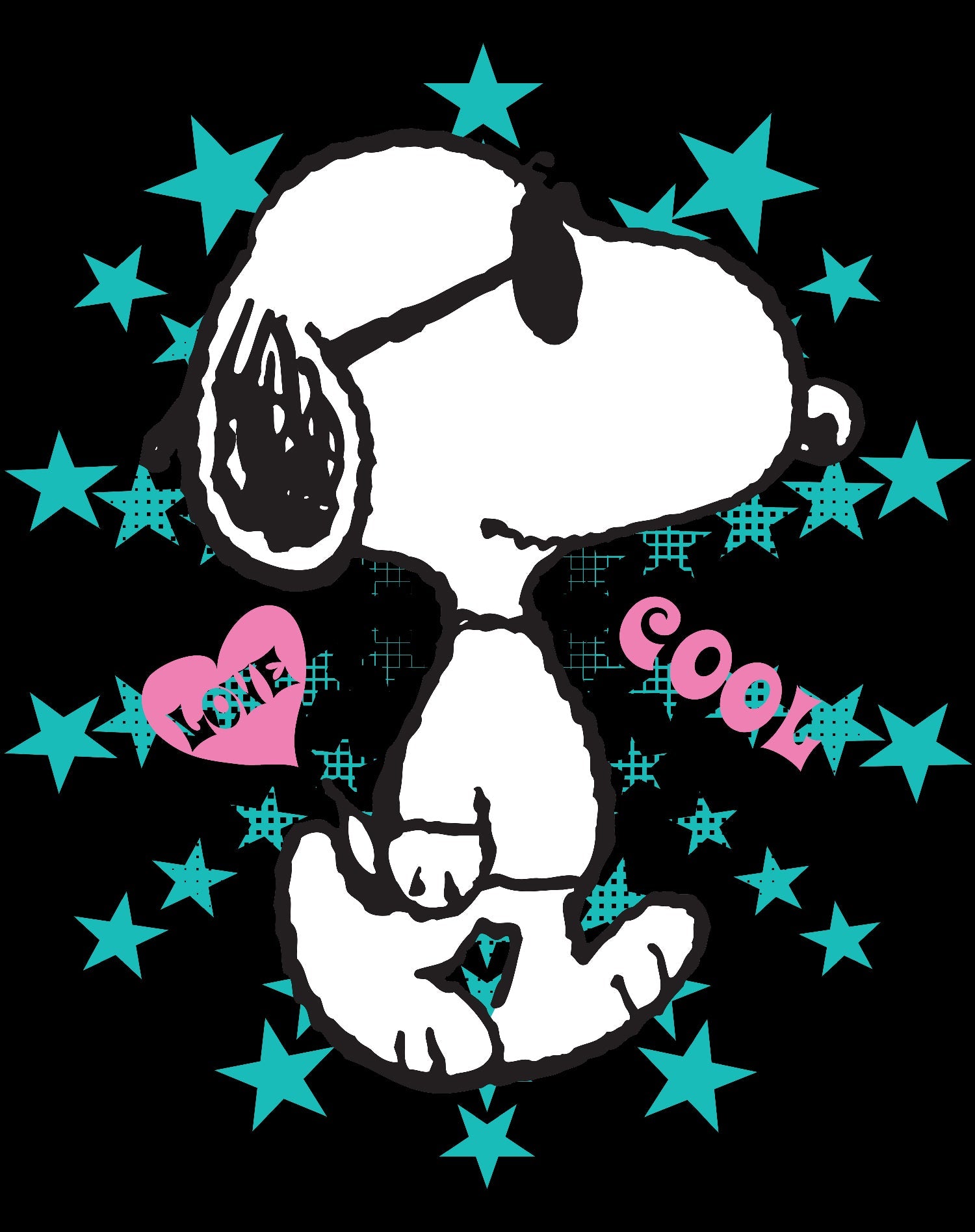 Peanuts Snoopy Cool Official Youth T-Shirt