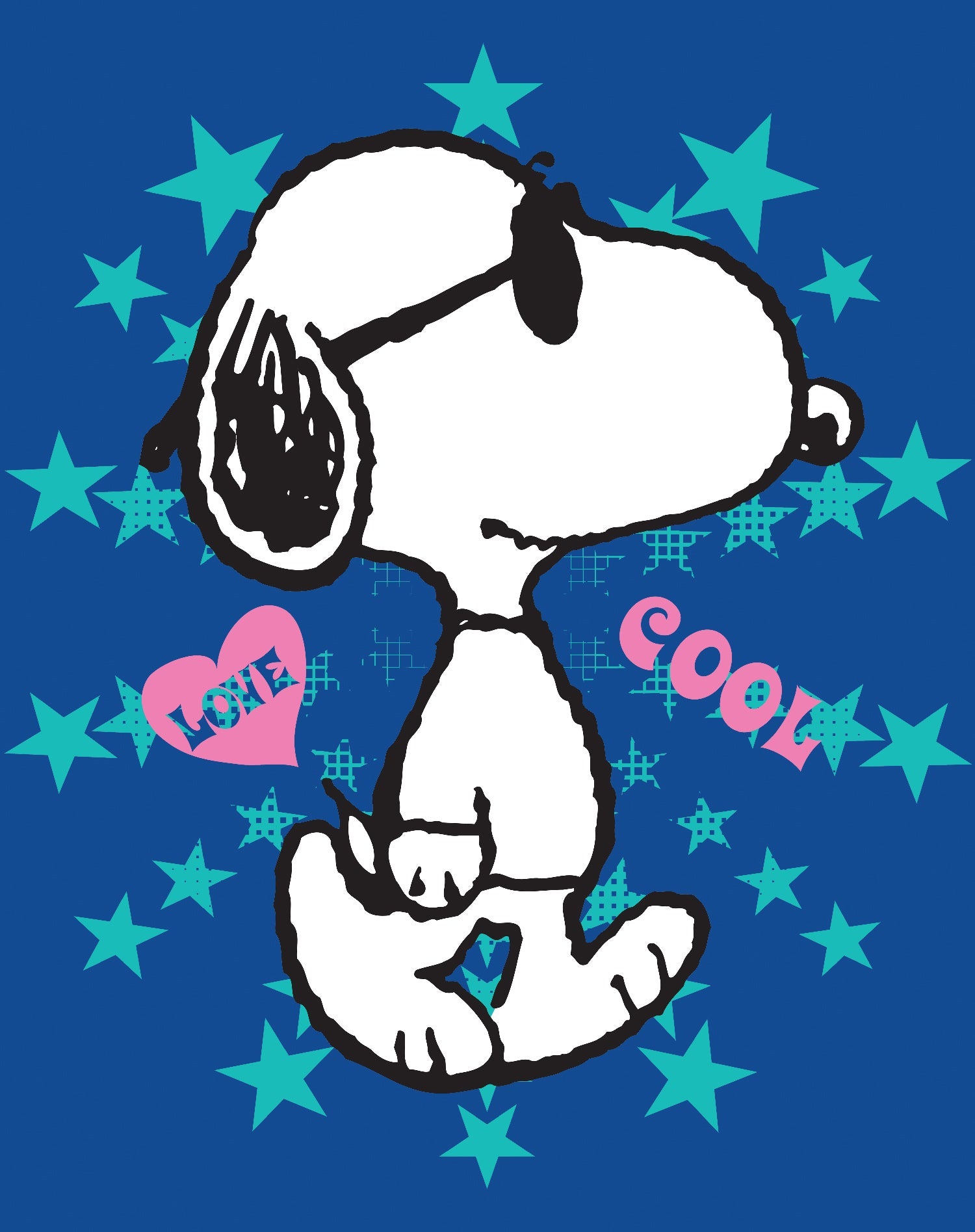 Peanuts Kids Snoopy Cool Official Kid's T-Shirt