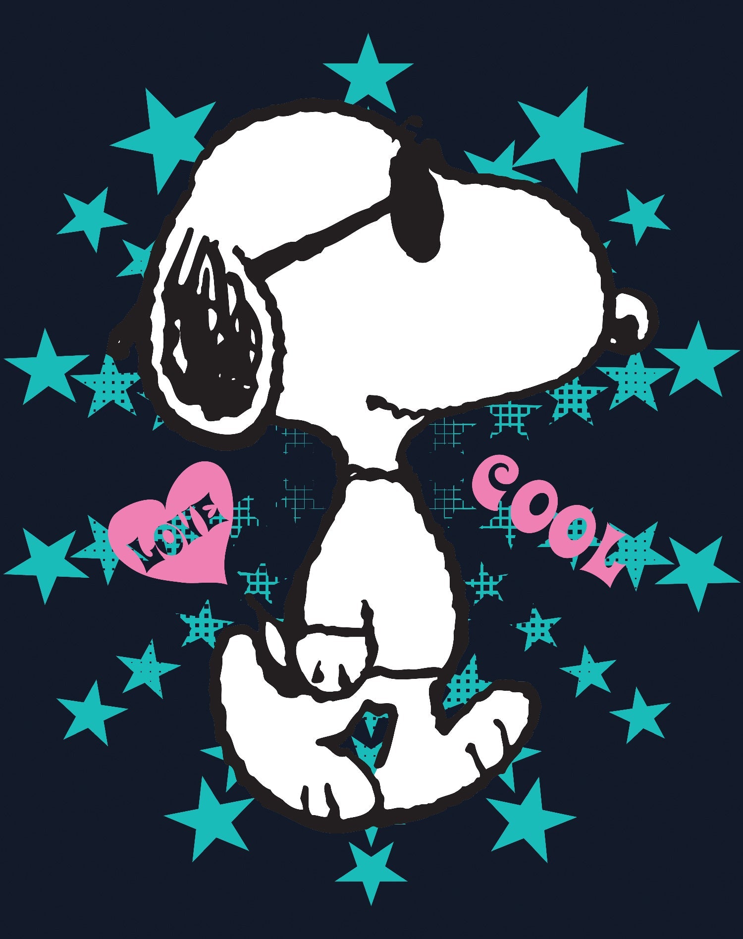 Peanuts Snoopy Cool Official Youth T-Shirt