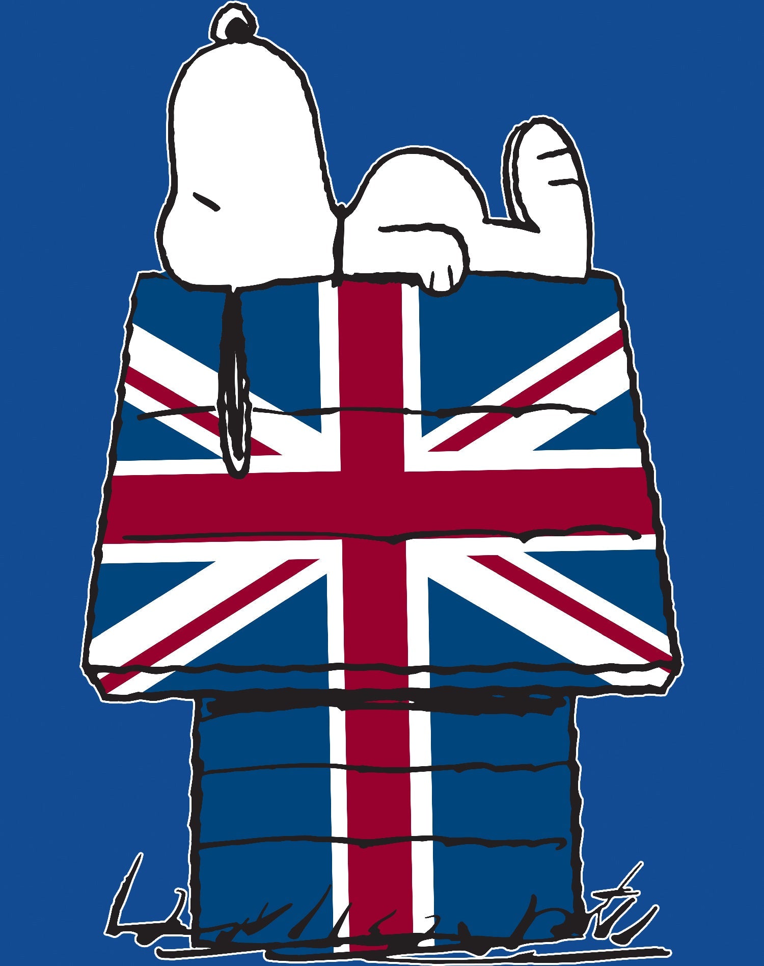 Peanuts Snoopy House UK Official Youth T-Shirt